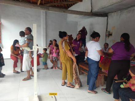 Posyandu Bulan Desember di Balai Banjar Dinas Alasharum